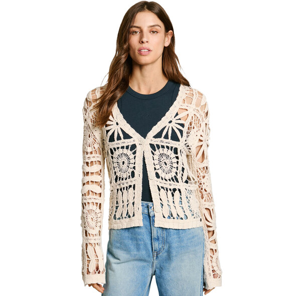 PEPE JEANS 'OLYMPIA' CROCHET ΖΑΚΕΤΑ ΓΥΝΑΙΚΕΙA PL702273-808