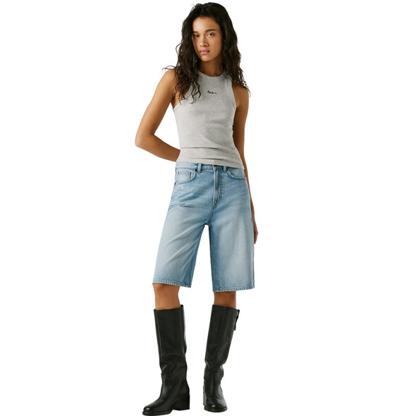 PEPE JEANS 'LEXA' ESSENTIALS DENIM ΒΕΡΜΟΥΔΑ ΓΥΝΑΙΚΕΙΑ PL80000422W0-000
