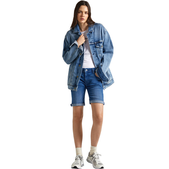 PEPE JEANS SLIM DENIM ΣΟΡΤΣ ΓΥΝΑΙΚEIO PL801120HU6-000
