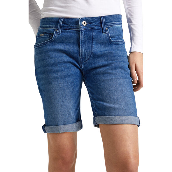 PEPE JEANS SLIM DENIM ΣΟΡΤΣ ΓΥΝΑΙΚEIO PL801120HU6-000