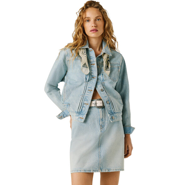 PEPE JEANS 'LILLY' DENIM ΦΟΥΣΤΑ ΓΥΝΑΙΚΕΙA PL90119322V1-000