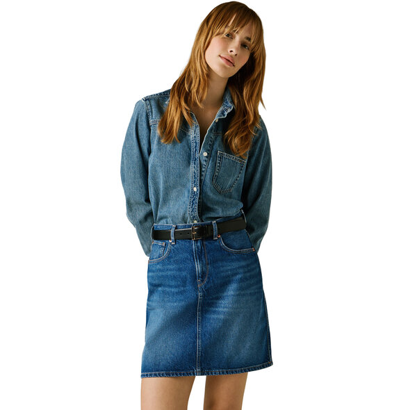 PEPE JEANS 'LILLY' DENIM ΦΟΥΣΤΑ ΓΥΝΑΙΚΕΙΑ PL90119324U1-000