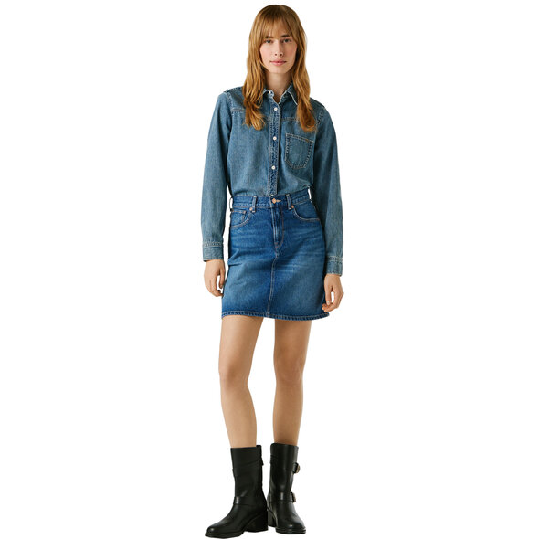 PEPE JEANS 'LILLY' DENIM ΦΟΥΣΤΑ ΓΥΝΑΙΚΕΙΑ PL90119324U1-000