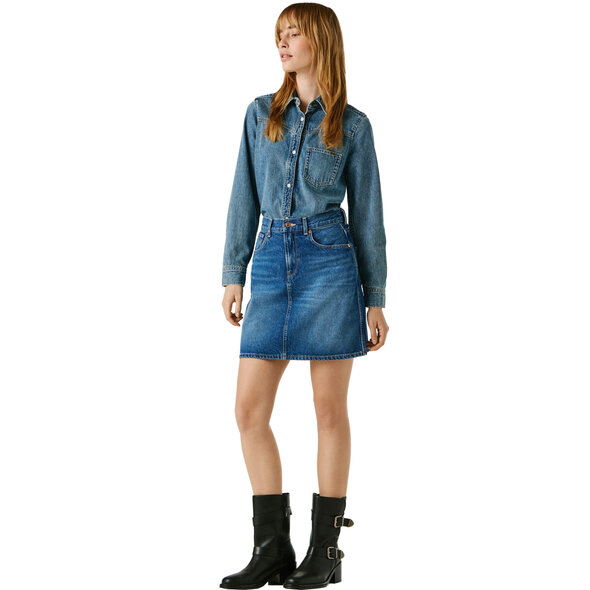 PEPE JEANS 'LILLY' DENIM ΦΟΥΣΤΑ ΓΥΝΑΙΚΕΙΑ PL90119324U1-000