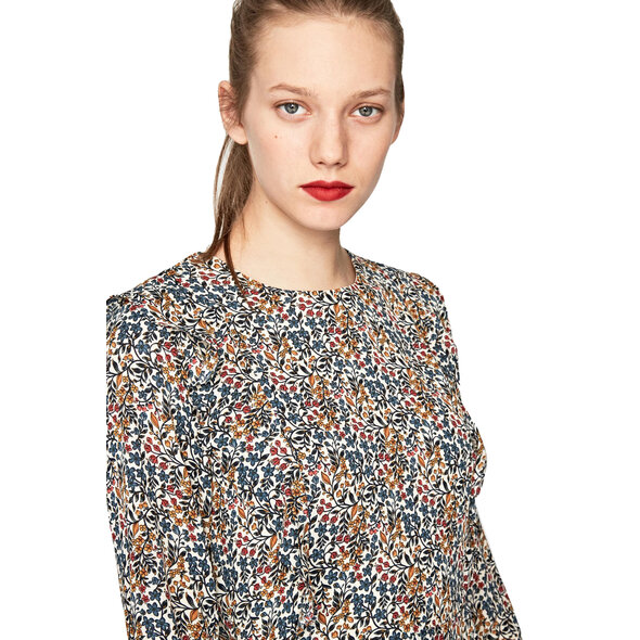 PEPE JEANS 'TATIN' ΦΟΡΕΜΑ ΜΕ FLOWER PRINT PL952589-0AA