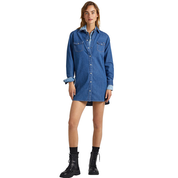 PEPE JEANS 'MAYA' DENIM ΦΟΡΕΜΑ ΓΥΝΑΙΚEIO PL953377-000