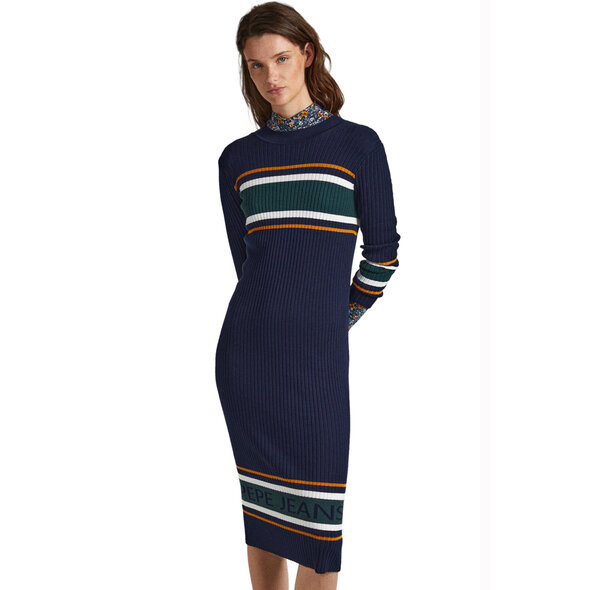 PEPE JEANS 'EVELINA' RIBBED ΦΟΡΕΜΑ ΓΥΝΑΙΚEIO PL953390-594