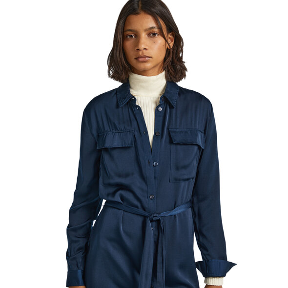PEPE JEANS 'ITZIAR' SATIN ΦΟΡΕΜΑ ΓΥΝΑΙΚEIO PL953403-594