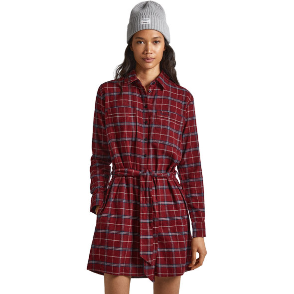 PEPE JEANS 'KAROLA' ΦΟΡΕΜΑ ΓΥΝΑΙΚEIO ΜΕ ΖΩΝΗ PL953420-0AA