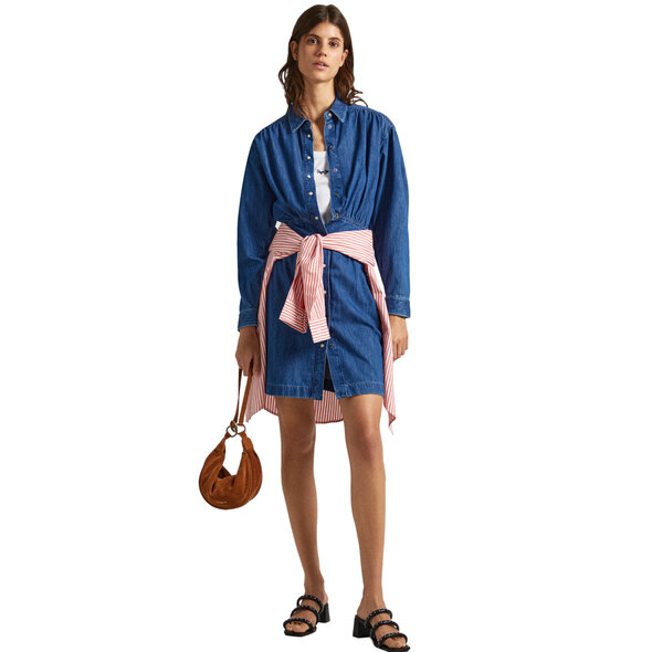 PEPE JEANS 'JULIE' DENIM ΦΟΡΕΜΑ ΓΥΝΑΙΚEIO PL953449-000