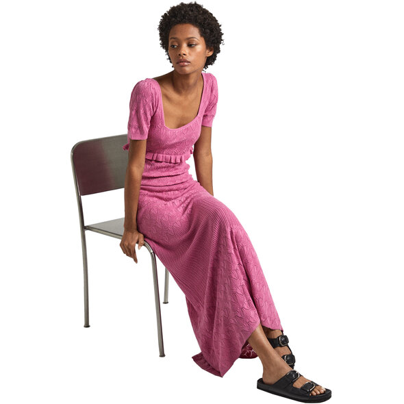 PEPE JEANS 'GOLDIE' OPEN KNIT MAXI ΦΟΡΕΜΑ ΓΥΝΑΙΚEIO PL953525-363