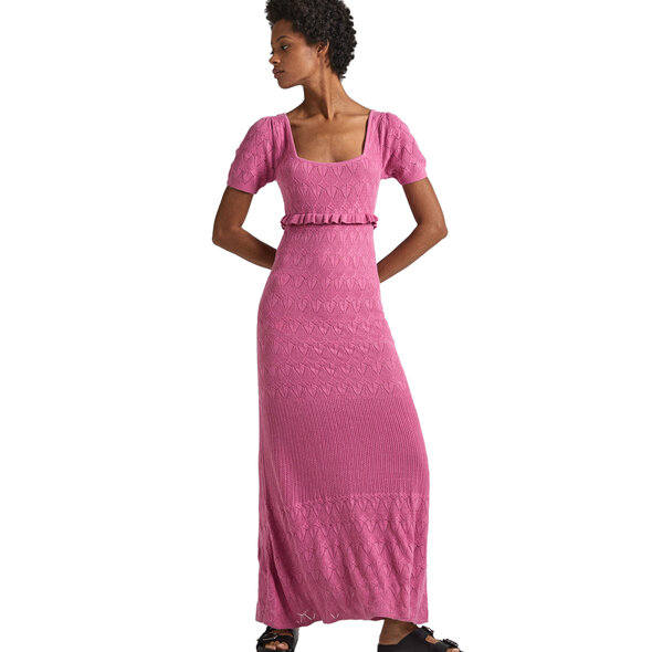 PEPE JEANS 'GOLDIE' OPEN KNIT MAXI ΦΟΡΕΜΑ ΓΥΝΑΙΚEIO PL953525-363