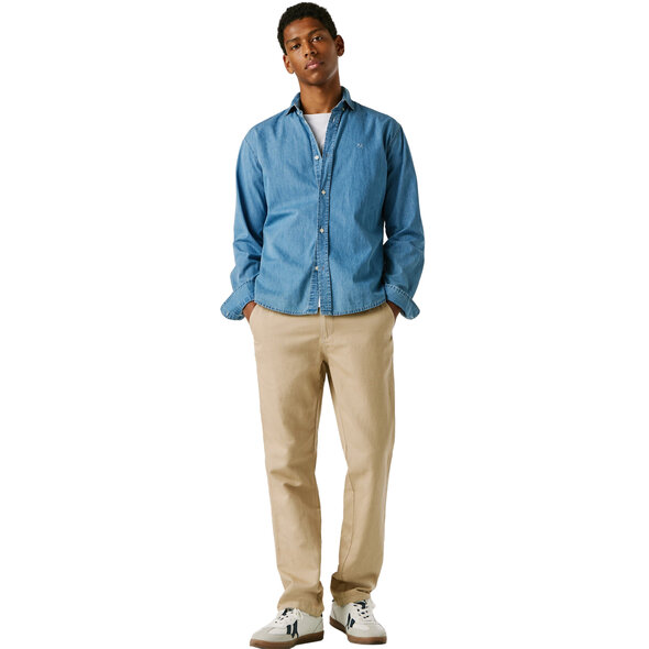 PEPE JEANS LINEN CHINO ΠΑΝΤΕΛΟΝΙ ΑΝΔΡΙΚΟ PM2100080-845