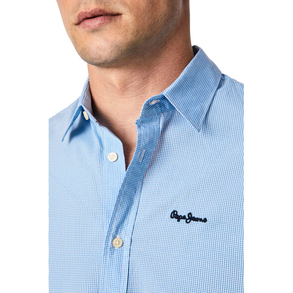 PEPE JEANS 'SIMON' MICROPRINTED ΠΟΥΚΑΜΙΣΟ ΑΝΔΡIKO PM307126-551