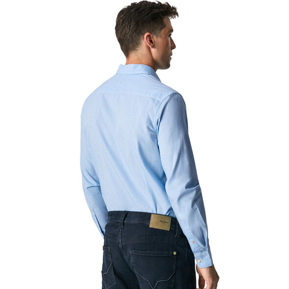 PEPE JEANS 'SIMON' MICROPRINTED ΠΟΥΚΑΜΙΣΟ ΑΝΔΡIKO PM307126-551