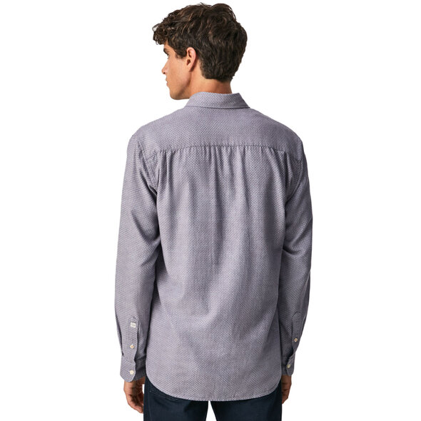PEPE JEANS 'WILLOW' MICROPRINTED ΠΟΥΚΑΜΙΣΟ ΑΝΔΡIKO PM307131-0AA