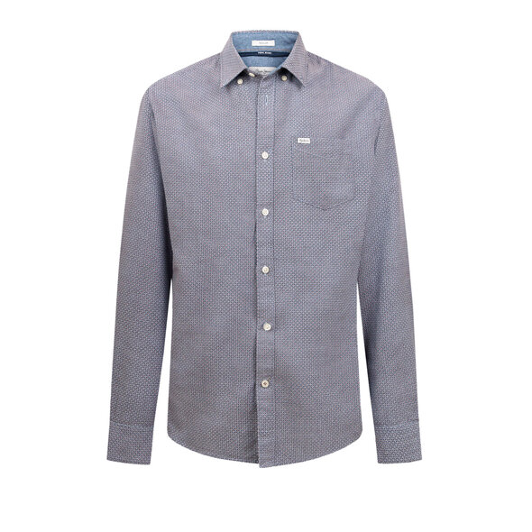 PEPE JEANS 'WILLOW' MICROPRINTED ΠΟΥΚΑΜΙΣΟ ΑΝΔΡIKO PM307131-0AA