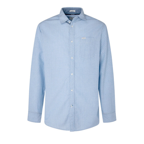 PEPE JEANS 'PILKINGTON' MICROPRINTED ΠΟΥΚΑΜΙΣΟ ΑΝΔΡIKO PM307449-552