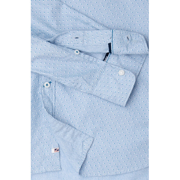 PEPE JEANS 'PILKINGTON' MICROPRINTED ΠΟΥΚΑΜΙΣΟ ΑΝΔΡIKO PM307449-552