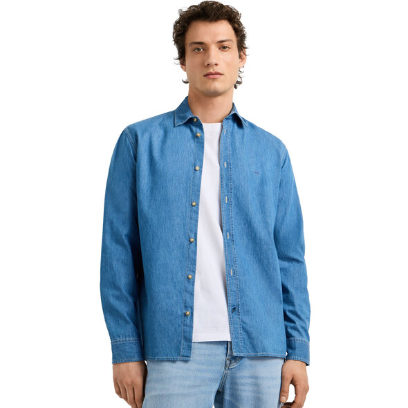 PEPE JEANS 'ABEL' DENIM ΠΟΥΚΑΜΙΣΟ ΑΝΔΡΙΚΟ PM30912813C2-000