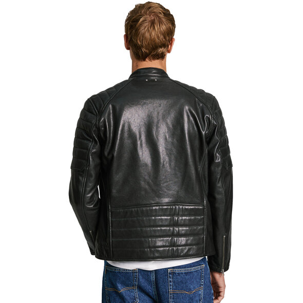 PEPE JEANS 'TRAVIS' ΔΕΡΜΑΤΙΝΟ ΜΠΟΥΦΑΝ ΑΝΔΡΙΚΟ PM403014-999