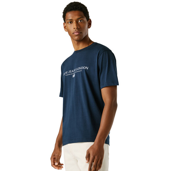PEPE JEANS SUMMER SEASONAL LOGO ΜΠΛΟΥΖΑ ΑΝΔΡΙΚΗ PM5010309-594
