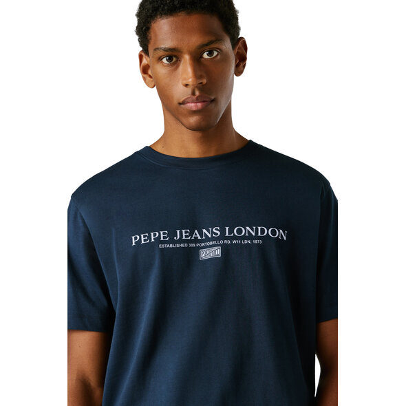 PEPE JEANS SUMMER SEASONAL LOGO ΜΠΛΟΥΖΑ ΑΝΔΡΙΚΗ PM5010309-594