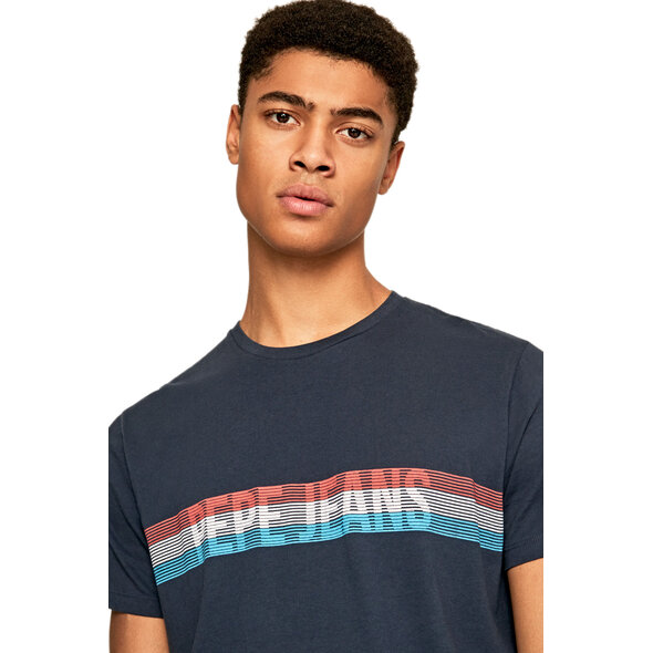 PEPE JEANS 'MARKE' COTTON T-SHIRT ΑΝΔΡIKO PM507161-584