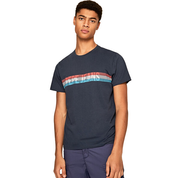 PEPE JEANS 'MARKE' COTTON T-SHIRT ΑΝΔΡIKO PM507161-584