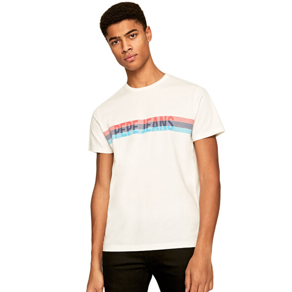 PEPE JEANS 'MARKE' COTTON T-SHIRT ΑΝΔΡIKO PM507161-803