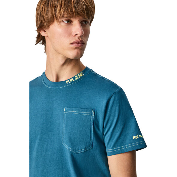 PEPE JEANS 'ARAV' T-SHIRT ΑΝΔΡΙΚΟ ΜΕ ΤΣΕΠΗ PM508076-568