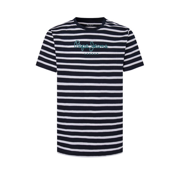PEPE JEANS STRIPED EGGO ΜΠΛΟΥΖΑ ΑΝΔΡIKH PM509407-594