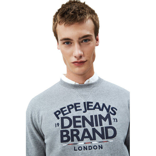 PEPE JEANS 'HARRISON' ΦΟΥΤΕΡ ΑΝΔΡΙΚΟ ΜΕ ΚΕΝΤΗΜΕΝΟ LOGO PM581843-933