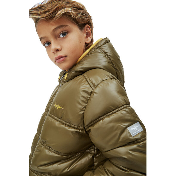 PEPE JEANS 'BAKER' ΠΑΙΔΙΚΟ PUFFER ΑΔΙΑΒΡΟΧΟ ΜΠΟΥΦΑΝ ΑΓΟΡΙ PB401012-876