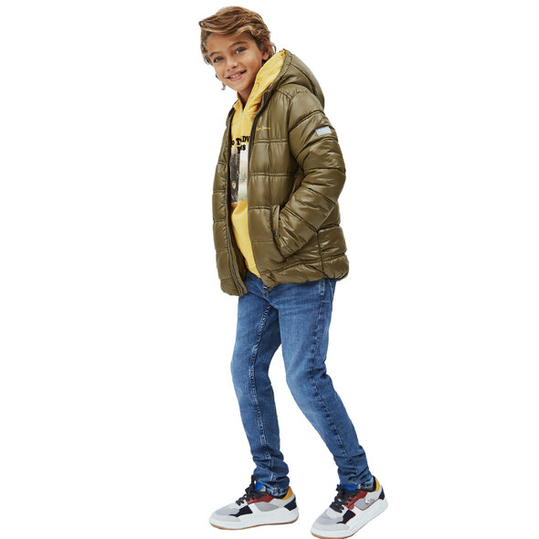 PEPE JEANS 'BAKER' ΠΑΙΔΙΚΟ PUFFER ΑΔΙΑΒΡΟΧΟ ΜΠΟΥΦΑΝ ΑΓΟΡΙ PB401012-876