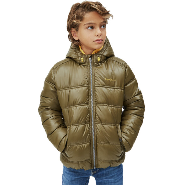 PEPE JEANS 'BAKER' ΠΑΙΔΙΚΟ PUFFER ΑΔΙΑΒΡΟΧΟ ΜΠΟΥΦΑΝ ΑΓΟΡΙ PB401012-876