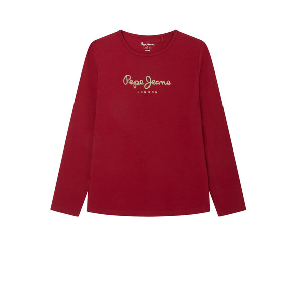 PEPE JEANS 'HANA' GLITTER ΜΠΛΟΥΖΑ ΠΑΙΔΙΚΗ GIRL PG501364-286