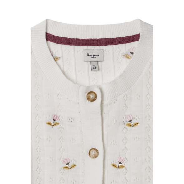 PEPE JEANS 'FANCY' ΠΑΙΔΙΚΗ ΠΛΕΚΤΗ ΖΑΚΕΤΑ ΚΟΡΙΤΣΙ PG7000022-808