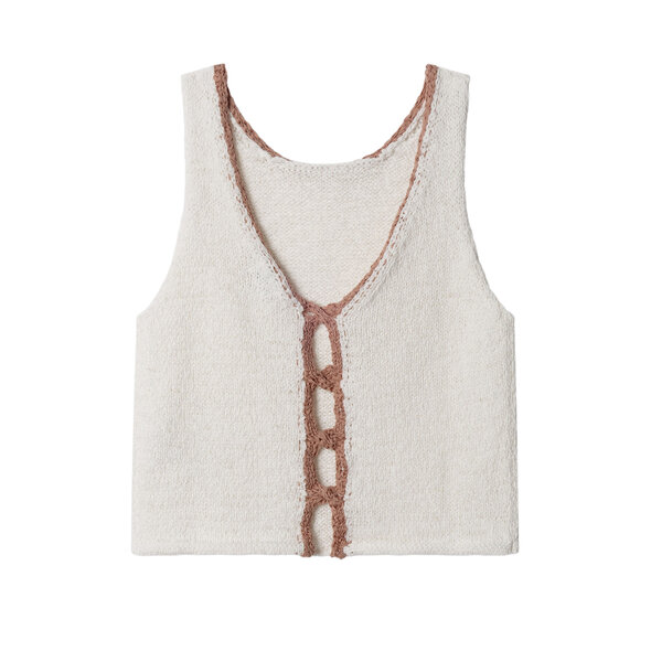 PEPE JEANS 'FRANKIE' ΠΑΙΔΙΚΟ TOP ΠΛΕΚΤΟ ΚΟΡΙΤΣΙ PG7000025-808