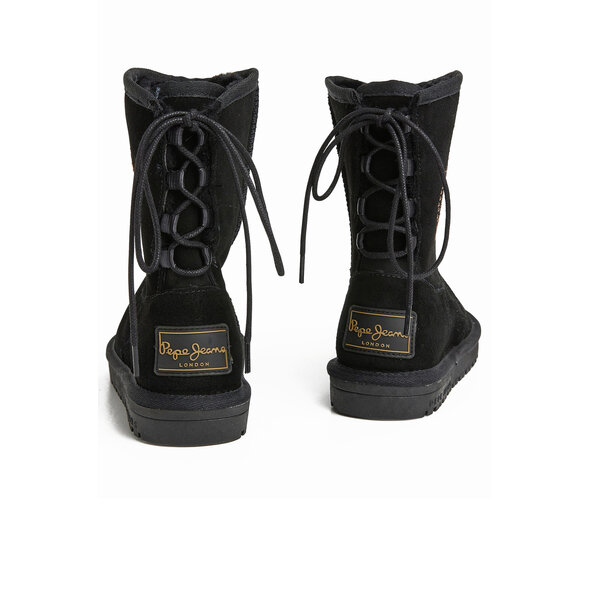 PEPE JEANS 'DISS GLAM' SUEDE ΜΠΟΤΑΚΙΑ ΓΥΝΑΙΚΕΙΑ PLS50501-999