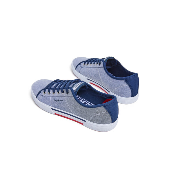 PEPE JEANS 'BRADY' CHAMBRAY ΠΑΠΟΥΤΣΙ ΑΝΔΡIKO PMS30817-564
