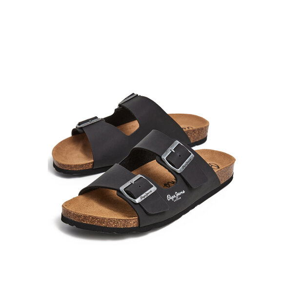 PEPE JEANS BIO DOUBLE VELOUR ΣΑΝΔΑΛΙ ΑΝΔΡΙΚΟ PMS80003-999