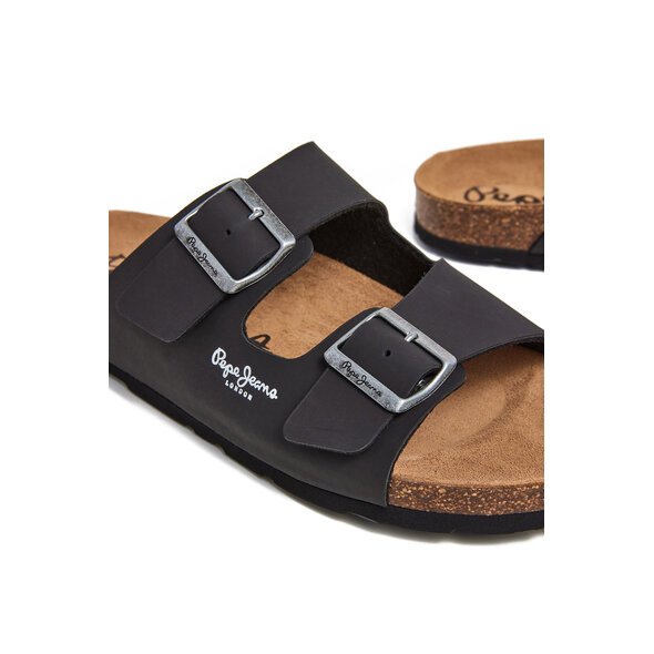 PEPE JEANS BIO DOUBLE VELOUR ΣΑΝΔΑΛΙ ΑΝΔΡΙΚΟ PMS80003-999
