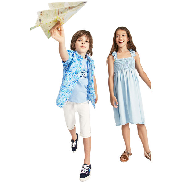 PEPE JEANS 'MANDY' ΠΑΙΔΙΚΑ ΔΕΡΜΑΤΙΝΑ ΣΑΝΔΑΛΙΑ ΚΟΡΙΤΣΙ PGS90173-859