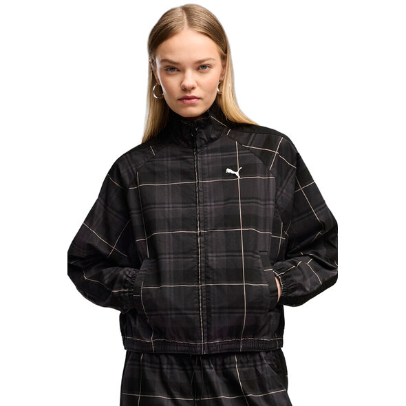 PUMA T7 RELAXED TARTAN WOVEN JACKET ΓΥΝΑΙΚΕΙΟ 636628-01