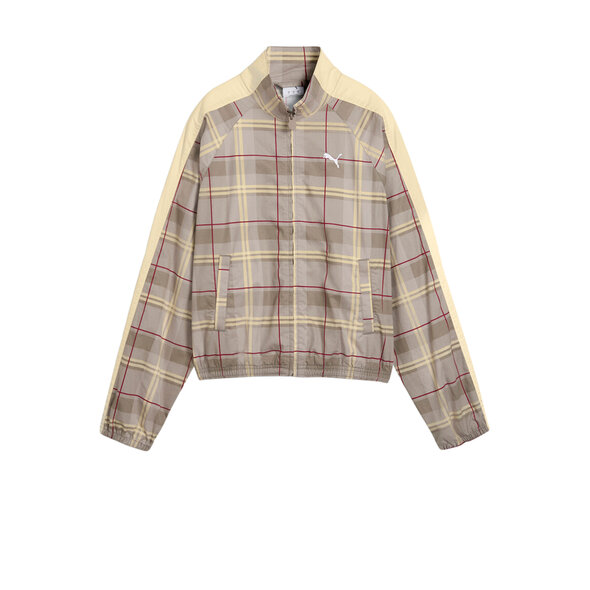 PUMA T7 RELAXED TARTAN WOVEN JACKET ΓΥΝΑΙΚΕΙΟ 636628-81