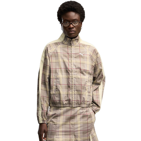 PUMA T7 RELAXED TARTAN WOVEN JACKET ΓΥΝΑΙΚΕΙΟ 636628-81