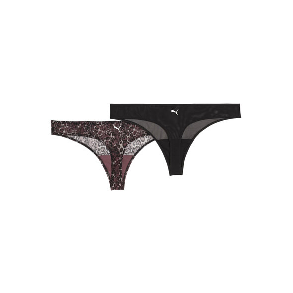 PUMA 2-PACK ANIMAL MESH THONG ΕΣΩΡΟΥΧΑ ΓΥΝΑΙΚΕΙΑ 701239580-001