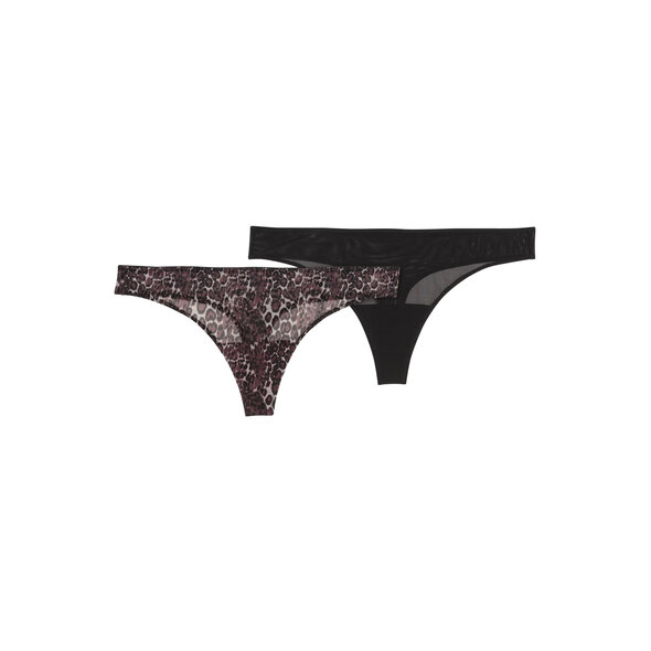 PUMA 2-PACK ANIMAL MESH THONG ΕΣΩΡΟΥΧΑ ΓΥΝΑΙΚΕΙΑ 701239580-001