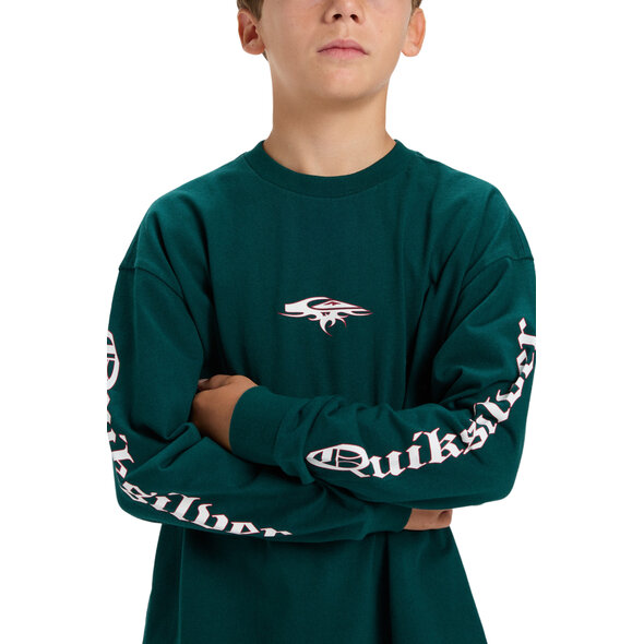 QUIKSILVER 'MERCURY OLD ENGLISH' ΠΑΙΔΙΚH ΜΠΛΟΥΖΑ ΑΓΟΡΙ EQBZT04896-GZE0